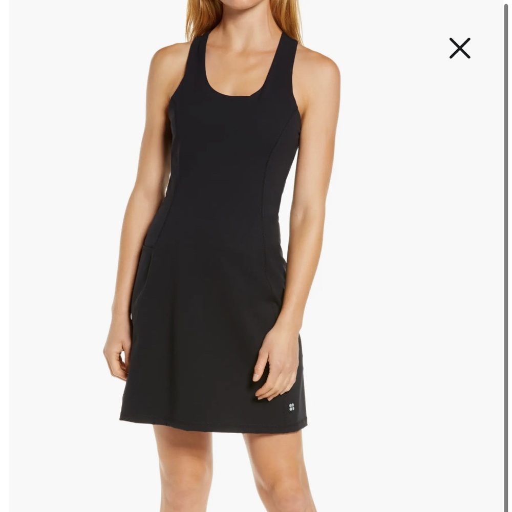 Sweaty Betty Black Power Workout Dress